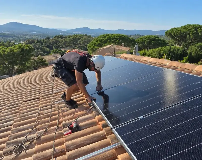 Installateur panneaux solaires Pliboux — pose photovoltaïque sur toiture